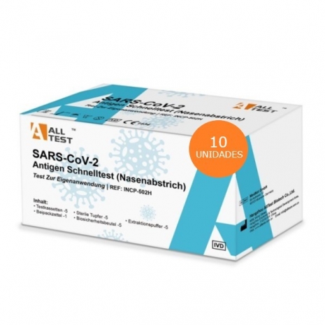 PACK 10x Teste Rápido Antígeno SARS-COV-2